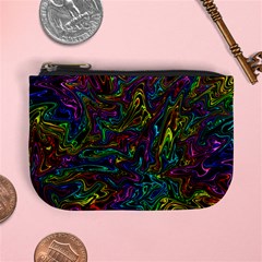 Melting Colours Mini Coin Purse by DimensionalClothing