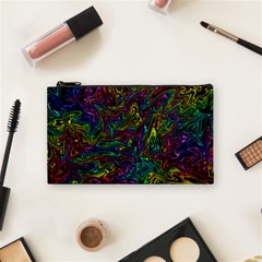 Melting Colours Cosmetic Bag (small) by DimensionalClothing