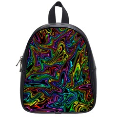 Melting Colours School Bag (small) by DimensionalClothing