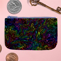 Melting Colours Large Coin Purse by DimensionalClothing