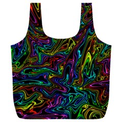 Melting Colours Full Print Recycle Bag (xxxl) by DimensionalClothing