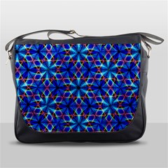 Geometric Messenger Bag