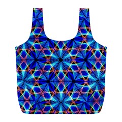 Geometric Full Print Recycle Bag (L)