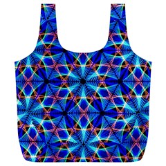 Geometric Full Print Recycle Bag (XL)