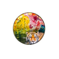 Rainbow Painted Nature Bigcat Hat Clip Ball Marker (4 Pack) by Sparkle