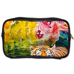 Rainbow Painted Nature Bigcat Toiletries Bag (one Side) by Sparkle