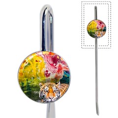 Rainbow Painted Nature Bigcat Book Mark by Sparkle