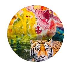 Rainbow Painted Nature Bigcat Mini Round Pill Box (pack Of 3) by Sparkle