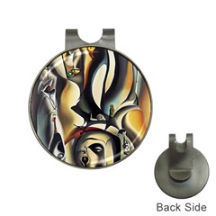 Model Of Picasso Hat Clips With Golf Markers by Sparkle