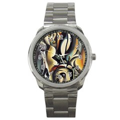 Model Of Picasso Sport Metal Watch by Sparkle