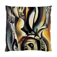 Model Of Picasso Standard Cushion Case (one Side) by Sparkle