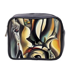 Model Of Picasso Mini Toiletries Bag (two Sides) by Sparkle