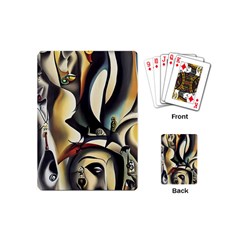 Model Of Picasso Playing Cards Single Design (mini) by Sparkle