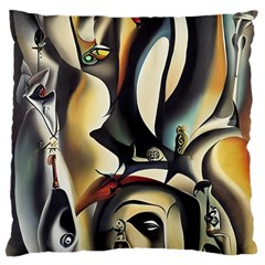 Model Of Picasso Large Cushion Case (two Sides) by Sparkle