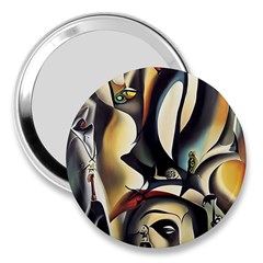 Model Of Picasso 3  Handbag Mirrors by Sparkle