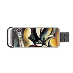 Model Of Picasso Portable Usb Flash (one Side) by Sparkle