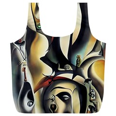 Model Of Picasso Full Print Recycle Bag (xl) by Sparkle