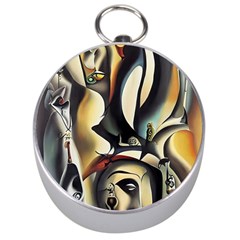 Model Of Picasso Silver Compasses by Sparkle