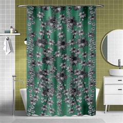 Forest Of Silver Pagoda Vines Shower Curtain 48  X 72  (small)  by pepitasart