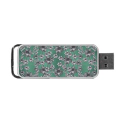 Forest Of Silver Pagoda Vines Portable Usb Flash (one Side) by pepitasart