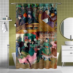 Moulin Rouge One Shower Curtain 48  X 72  (small)  by witchwardrobe