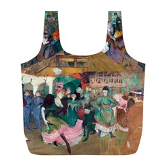 Moulin Rouge One Full Print Recycle Bag (l) by witchwardrobe