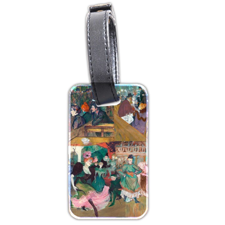 Moulin Rouge One Luggage Tag (two sides)