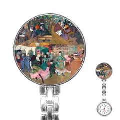 Moulin Rouge One Stainless Steel Nurses Watch by witchwardrobe