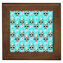 Skullart Framed Tile by Sparkle