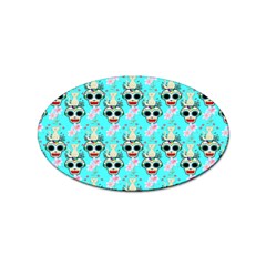 Skullart Sticker Oval (100 Pack)