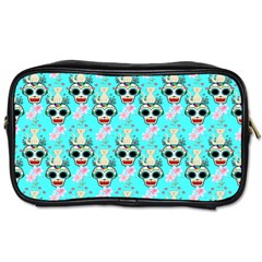 Skullart Toiletries Bag (one Side) by Sparkle