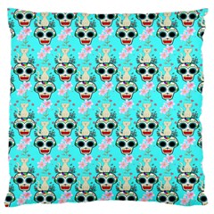 Skullart Large Flano Cushion Case (one Side)