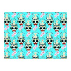 Skullart Double Sided Flano Blanket (mini) by Sparkle