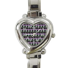 Skullspider Heart Italian Charm Watch by Sparkle