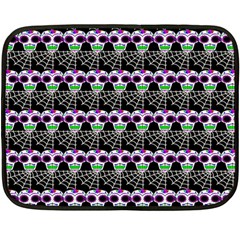 Skullspider Double Sided Fleece Blanket (mini) by Sparkle