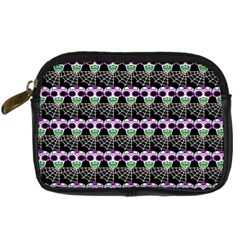 Skullspider Digital Camera Leather Case by Sparkle