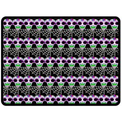 Skullspider Fleece Blanket (large) by Sparkle