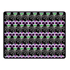 Skullspider Fleece Blanket (small) by Sparkle