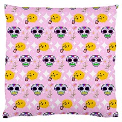 Skullsun Large Cushion Case (one Side) by Sparkle