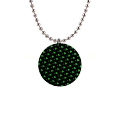 Pixels 1  Button Necklace by Sparkle