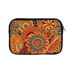 Bright Seamless Pattern-with-paisley-mehndi-elements-hand-drawn-wallpaper-with-floral-traditional-in Apple Ipad Mini Zipper Cases by BangZart