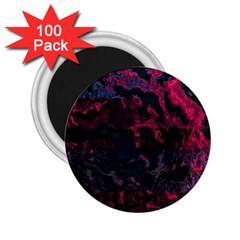 Granite Glitch 2 25  Magnets (100 Pack)  by MRNStudios