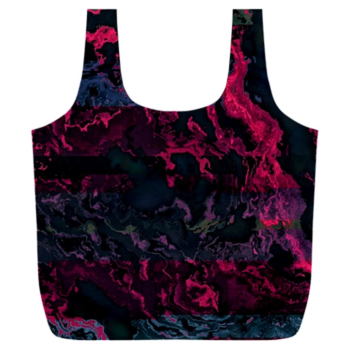 Granite Glitch Full Print Recycle Bag (XXXL)