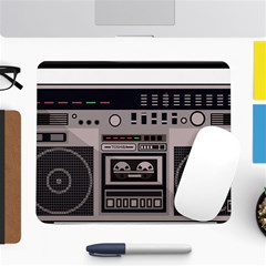 Cassette Recorder 80s Music Stereo Large Mousepad by Pakemis