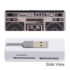 Cassette Recorder 80s Music Stereo Memory Card Reader (stick) by Pakemis