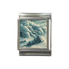 Mountains Alps Nature Clouds Sky Fresh Air Art Italian Charm (13mm) by Pakemis