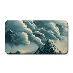 Mountains Alps Nature Clouds Sky Fresh Air Art Medium Bar Mat by Pakemis