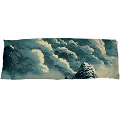 Mountains Alps Nature Clouds Sky Fresh Air Art Body Pillow Case Dakimakura (two Sides) by Pakemis