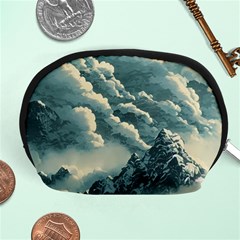 Mountains Alps Nature Clouds Sky Fresh Air Art Accessory Pouch (medium) by Pakemis