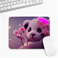 Panda Endangered Protected Bamboo National Treasure Small Mousepad by Pakemis